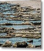 Salton Sea Formations Metal Print