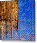 Samarkand Door Of Peace Metal Print