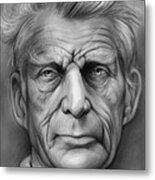 Samuel Beckett Metal Print