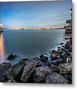 San Francisco Citiyscape From Sausalito United States Metal Print