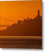 San Francisco Sunrise Metal Print