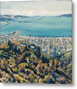 San Francisco View From Berkeley Metal Print