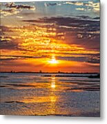 San Joaquin Sunrise Metal Print