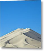 Sand Dunes In Death Valley Natl Park Metal Print
