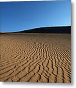 Sand Maps Metal Print