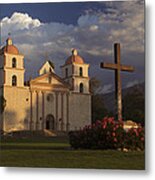 Santa Barbara Mission Mg_6324 Metal Print