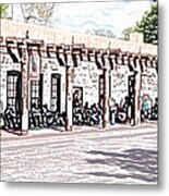 Santa Fe Inn Of The Governors Metal Print