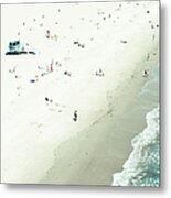 Santa Monica Beach Metal Print