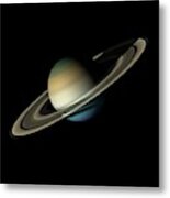 Saturn Metal Print