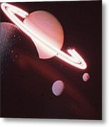 Saturn Metal Print