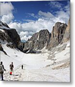 Scendendo Al Pradidali - Panoramica Metal Print