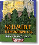 Schmidt Lithograph Metal Print