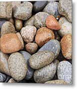 Schoodic Rocks Metal Print