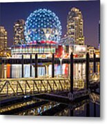Science World In Vancouver Metal Print
