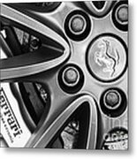 Scuderia 16m Wheel Metal Print