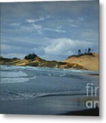 Seashore Blue Metal Print