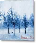 Season Of Greetings Metal Print