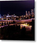 Seattle Bend Metal Print