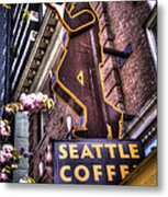 Seattle Coffee Works Metal Print