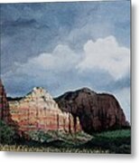 Sedona Storm Metal Print