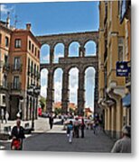 Segovia Spain Metal Print