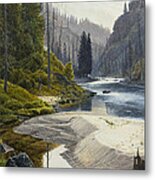 Selway River Metal Print