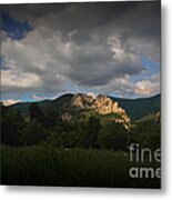 Seneca Rocks In Evening Metal Print