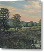 September Meadow Metal Print