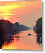 September Sunset Ii Metal Print