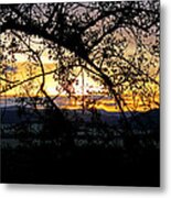 Serengeti Sunset Metal Print