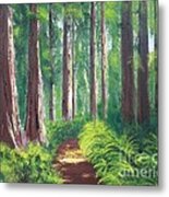 Serenity Forest Metal Print