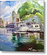 Shannon Harbour Co Offaly Ireland Metal Print