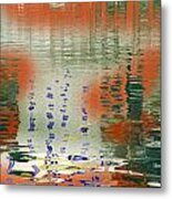Shapes In The Water Metal Print
