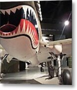 Shark Aircraft Metal Print