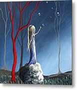 She Whispers Her Dreams By Shawna Erback Metal Print