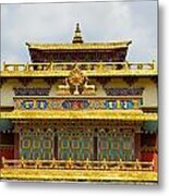 Shechen Monastery In Kathmandu Metal Print