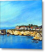 Shell Beach California Metal Print