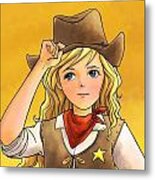 Sheriff Tammy Metal Print