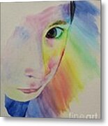 She's A Rainbow Metal Print