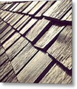 Shingles Metal Print