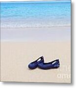 Shoes In Paradise Metal Print