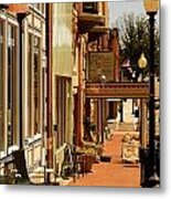 Sidewalk Metal Print