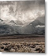 Sierra Thunderstorm Metal Print