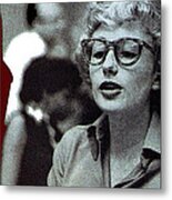 Singer Pianist Blossom Dearie  No Known Date Metal Print