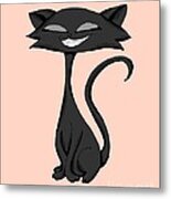 Sleek Chuckling In Toy Colors Metal Print