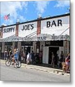 Sloppy Joes Key West 2 Metal Print