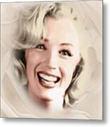 Smile Of A Goddess Metal Print