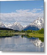 Snake River In Grand Teton Metal Print