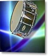 Snare Drum For Drum Set In Color 3238.02 Metal Print