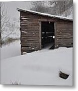 Snow Drift Metal Print